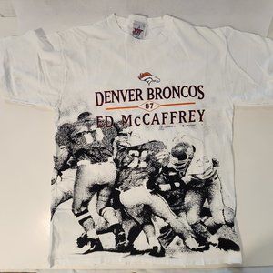 Denver Broncos - 87 - Ed McCaffrey Men's XL T-Shirt - Unique Design Joy Athletic